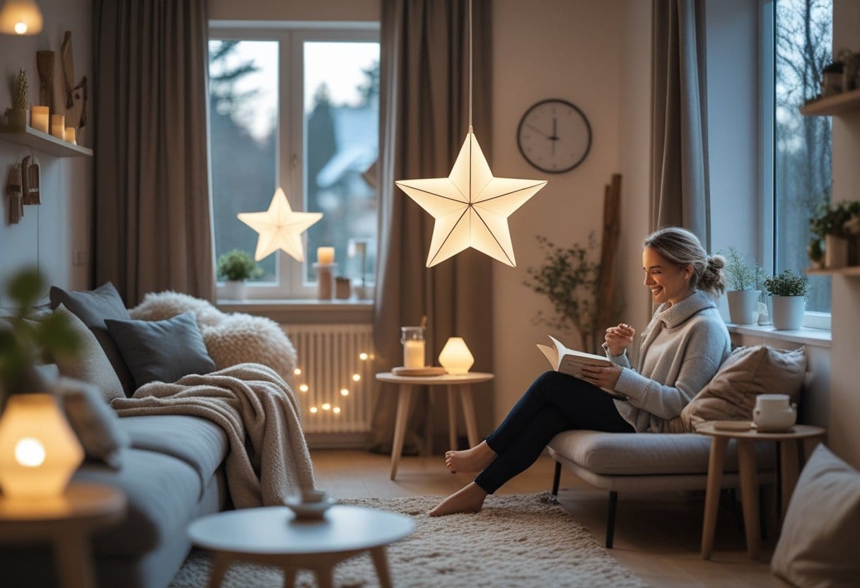 Sådan skaber du hygge i hjemmet med en stjernelampe til hjemmet